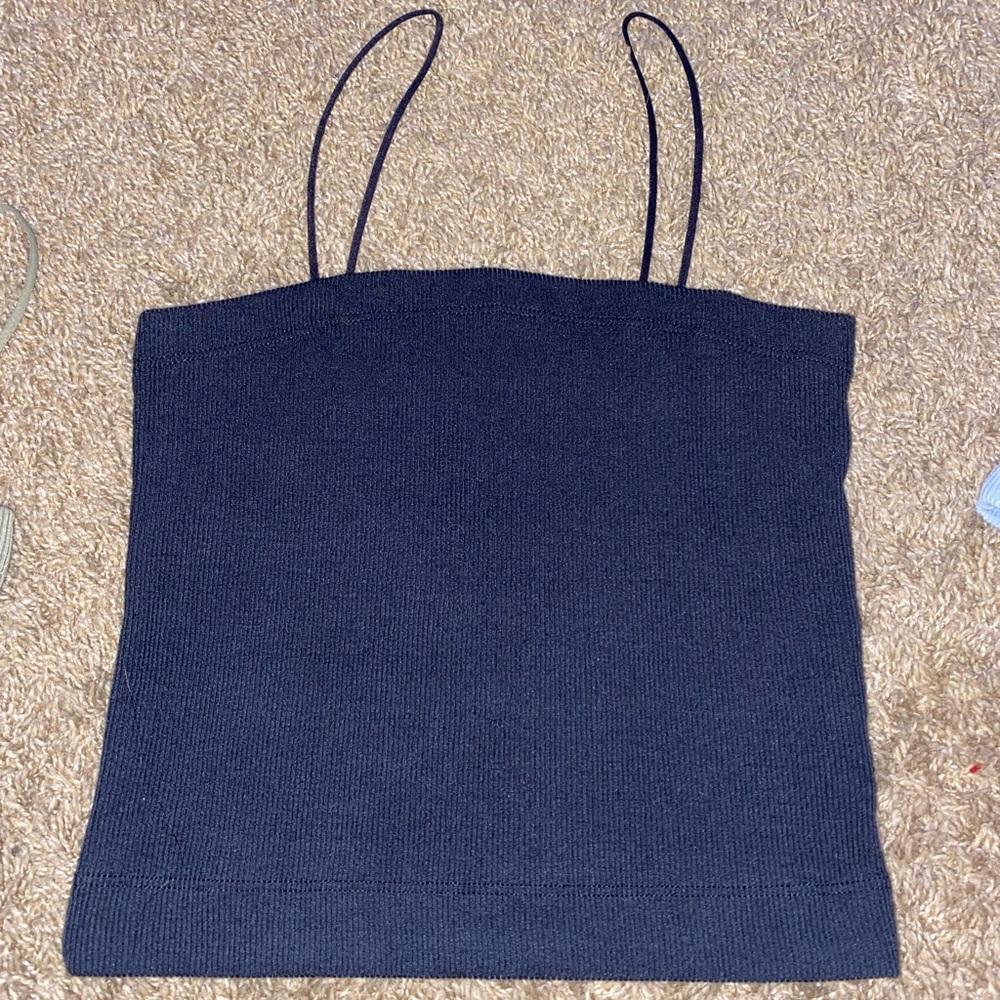Navy Blue American Eagle crop top !!